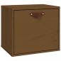 Preview: Wandschrank Honigbraun 40x30x35 cm Massivholz Kiefer