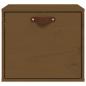 Preview: Wandschrank Honigbraun 40x30x35 cm Massivholz Kiefer