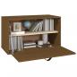 Preview: Wandschrank Honigbraun 60x30x35 cm Massivholz Kiefer