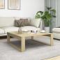 Preview: ARDEBO.de - Couchtisch Sonoma-Eiche 100x100x35 cm Holzwerkstoff