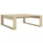 Preview: Couchtisch Sonoma-Eiche 100x100x35 cm Holzwerkstoff