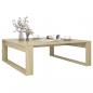 Preview: Couchtisch Sonoma-Eiche 100x100x35 cm Holzwerkstoff