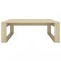 Preview: Couchtisch Sonoma-Eiche 100x100x35 cm Holzwerkstoff