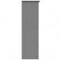 Preview: Kleiderschrank BODO Grau 101x52x176,5 cm Massivholz Kiefer