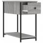 Preview: Nachttische 2 Stk. Grau Sonoma 30x60x60 cm Holzwerkstoff