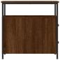 Preview: Nachttische 2 Stk. Braun Eichen-Optik 30x60x60 cm Holzwerkstoff