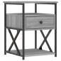 Preview: Nachttische 2 Stk. Grau Sonoma 40x42x55 cm Holzwerkstoff