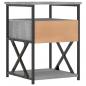 Preview: Nachttische 2 Stk. Grau Sonoma 40x42x55 cm Holzwerkstoff