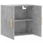 Preview: Wandschrank Betongrau 60x31x60 cm Holzwerkstoff