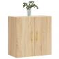 Preview: Wandschrank Sonoma-Eiche 60x31x60 cm Holzwerkstoff