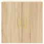 Preview: Wandschrank Sonoma-Eiche 60x31x60 cm Holzwerkstoff