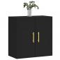 Preview: Wandschrank Schwarz 60x31x60 cm Holzwerkstoff