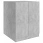 Preview: Waschmaschinenschrank Betongrau 71x71,5x91,5 cm