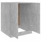 Preview: Waschmaschinenschrank Betongrau 71x71,5x91,5 cm