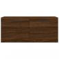 Preview: Wandschrank Braun Eichen-Optik 80x36,5x35 cm Holzwerkstoff