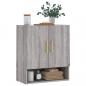 Preview: Wandschrank Grau Sonoma 60x31x70 cm Holzwerkstoff