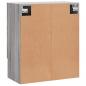 Preview: Wandschrank Grau Sonoma 60x31x70 cm Holzwerkstoff