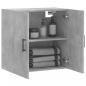 Preview: Wandschrank Betongrau 60x31x60 cm Holzwerkstoff