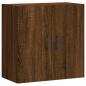 Preview: Wandschrank Braun Eichen-Optik 60x31x60 cm Holzwerkstoff