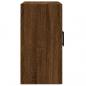 Preview: Wandschrank Braun Eichen-Optik 60x31x60 cm Holzwerkstoff