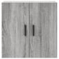 Preview: Wandschrank Grau Sonoma 60x31x60 cm Holzwerkstoff