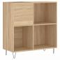 Preview: Plattenschrank Sonoma-Eiche 84,5x38x89 cm Holzwerkstoff