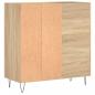 Preview: Plattenschrank Sonoma-Eiche 84,5x38x89 cm Holzwerkstoff