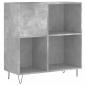 Preview: Plattenschrank Betongrau 84,5x38x89 cm Holzwerkstoff