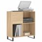 Preview: Plattenschrank Sonoma-Eiche 84,5x38x89 cm Holzwerkstoff