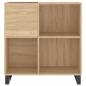 Preview: Plattenschrank Sonoma-Eiche 84,5x38x89 cm Holzwerkstoff