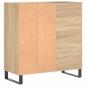 Preview: Plattenschrank Sonoma-Eiche 84,5x38x89 cm Holzwerkstoff