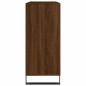 Preview: Plattenschrank Braun Eichen-Optik 84,5x38x89 cm Holzwerkstoff