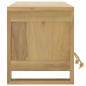 Preview: TV-Schrank 110x30x35 cm Massivholz Teak