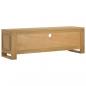 Preview: TV-Schrank 110x30x35 cm Massivholz Teak