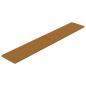 Preview: Wandpaneele 12 Stk. Braun 90x15 cm Samt 1,62 m²