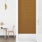 Preview: Wandpaneele 12 Stk. Braun 90x15 cm Samt 1,62 m²