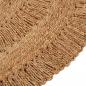 Preview: Teppich Jute Handgeflochten 120 cm Rund