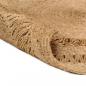 Preview: Teppich Jute Handgeflochten 120 cm Rund