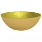 Preview: Waschbecken Glas 50x37x14 cm Gold