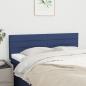 Preview: ARDEBO.de - Kopfteile 2 Stk. Blau 72x5x78/88 cm Stoff