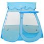 Preview: Kinder-Spielzelt Blau 102x102x82 cm 