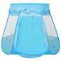 Preview: Kinder-Spielzelt Blau 102x102x82 cm 