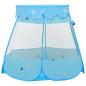 Preview: Kinder-Spielzelt Blau 102x102x82 cm 