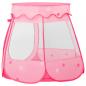 Preview: Kinder-Spielzelt Rosa 102x102x82 cm