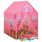 Preview: Spielzelt für Kinder Rosa 69x94x104 cm