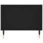 Preview: Couchtisch Schwarz 90x50x40 cm Holzwerkstoff