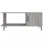 Preview: Couchtisch Grau Sonoma 90x50x40 cm Holzwerkstoff