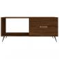 Preview: Couchtisch Braun Eichen-Optik 90x50x40 cm Holzwerkstoff