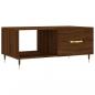 Preview: Couchtisch Braun Eichen-Optik 90x50x40 cm Holzwerkstoff