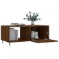 Preview: Couchtisch Braun Eichen-Optik 90x50x40 cm Holzwerkstoff